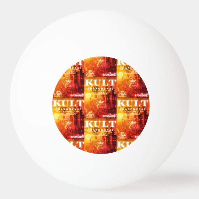 PELOTA DE PING PONG KULT PHÄNOMENAL MONUMENTAL (Anverso)