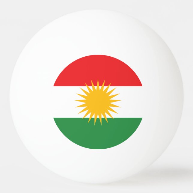 Pelota De Ping Pong kurdistán (Anverso)