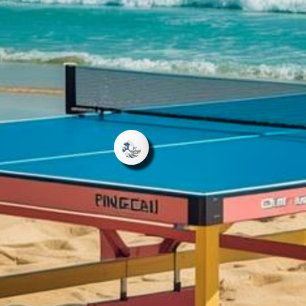 Pelota De Ping Pong La Gran Ola - Arte japonés