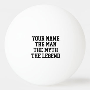 Pelota De Ping Pong La leyenda del mito del hombre regalo divertido de