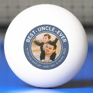 Pelota De Ping Pong La mejor foto del tío Personalizado de la historia