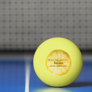 Pelota De Ping Pong La vida te da una cita de Lemons