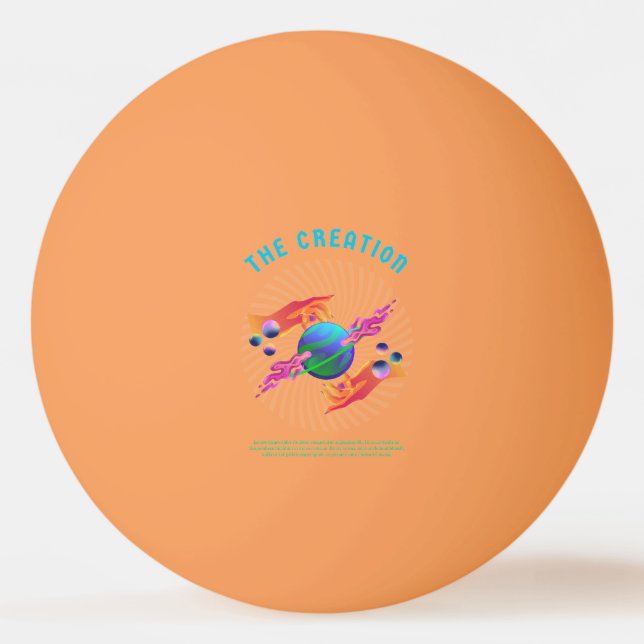 Pelota De Ping Pong #LaCreaciónPelotaDePingPong (Reverso)