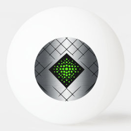 Pelota De Ping Pong Latido de Pong Plateado