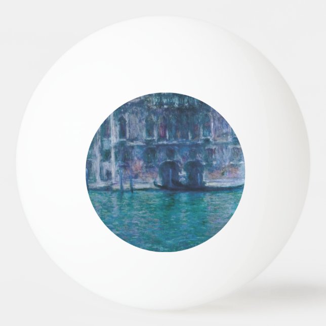 Pelota De Ping Pong Le palais da Mula Claude Monet (Anverso)