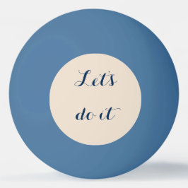 Pelota De Ping Pong Lets lo hace