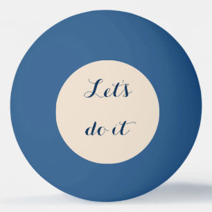 Pelota De Ping Pong Lets lo hace