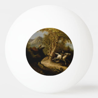 Pelota De Ping Pong Leyenda del fantasma de Halloween del jinete sin c