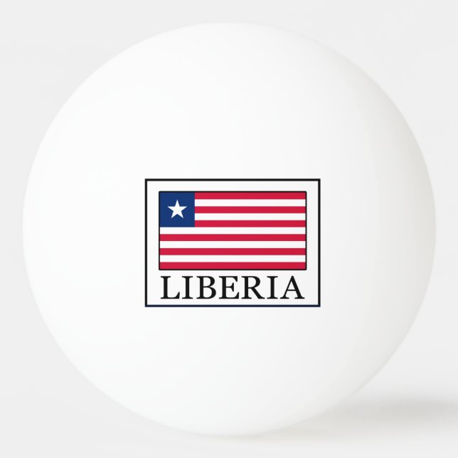 Pelota De Ping Pong Liberia (Anverso)