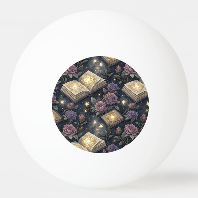 Pelota De Ping Pong Libros Mágicos (Anverso)