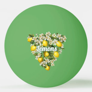 Pelota De Ping Pong Limones