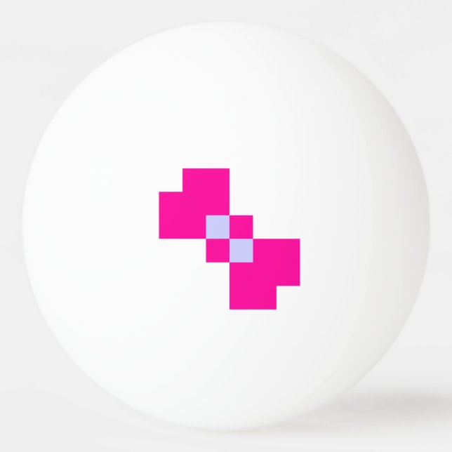Pelota De Ping Pong Lindo lazo de píxel de 8 bits (Anverso)