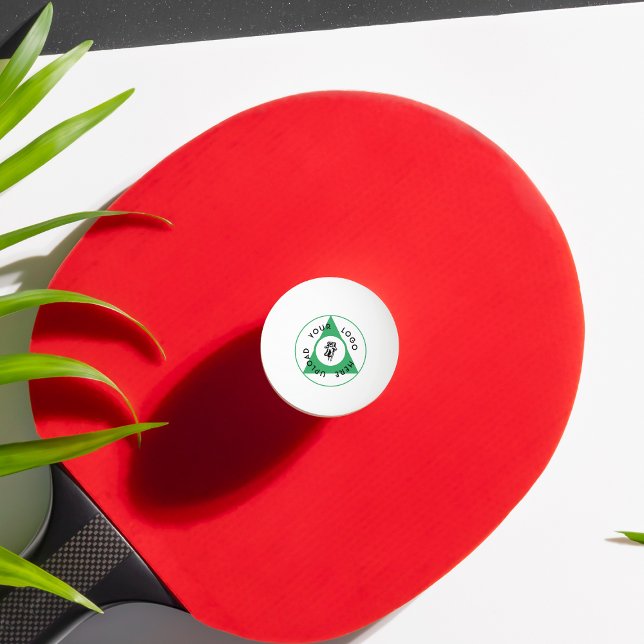 Pelota De Ping Pong Logotipo comercial de personalizado (Branded Business Logo Ping Pong Balls)