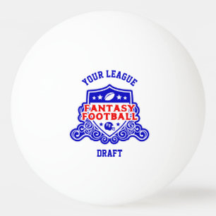 Pelota De Ping Pong Logotipo de Fantasía Letrero de Selección