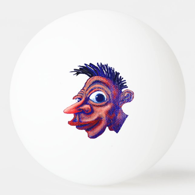 Pelota De Ping Pong Looker lateral (Anverso)