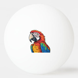 Pelota De Ping Pong Loro guacamayo
