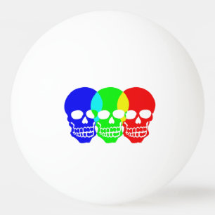 Pelota De Ping Pong Los Skulls