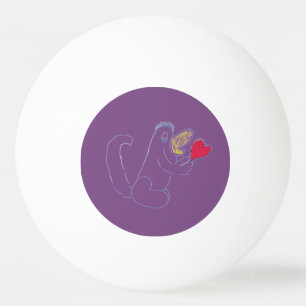 Pelota De Ping Pong Love Bug Three Star ping Pong Ball