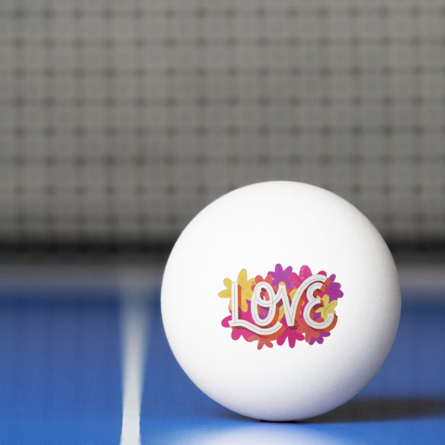 Pelota De Ping Pong LOVE Ping Pong Ball (Neto)