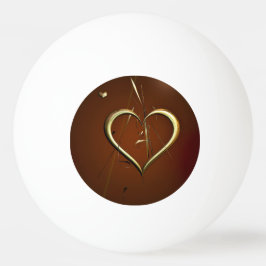 Pelota De Ping Pong Love Shards of Gold Ping Pong Balls