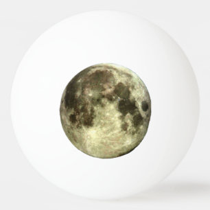 Pelota De Ping Pong Luna Llena