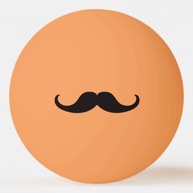Pelota De Ping Pong Maestro de bigote disfrazado (Anverso)