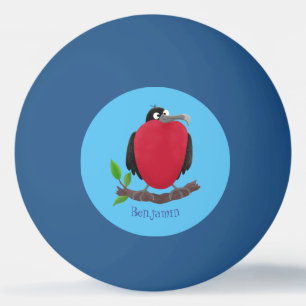 Pelota De Ping Pong Magnífico personalizado de pájaro fragata