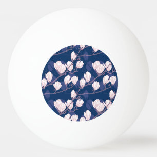 Pelota De Ping Pong Magnolia Elegance: El florecimiento de la primaver