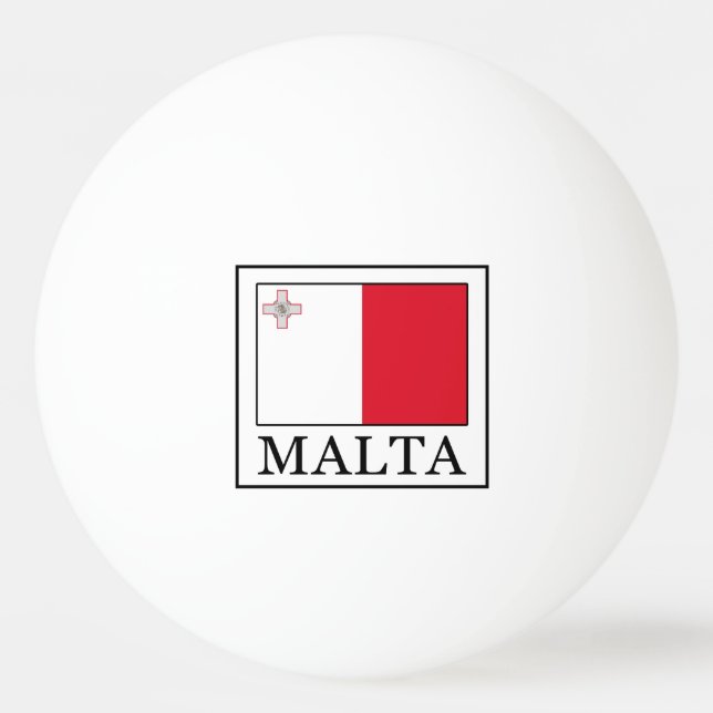 Pelota De Ping Pong Malta (Anverso)