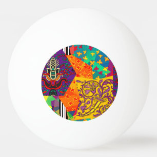 Pelota De Ping Pong Mandala festiva india turca
