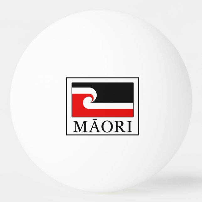 Pelota De Ping Pong Maorí (Anverso)