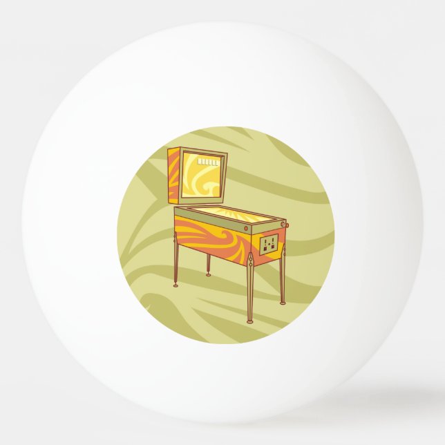 Pelota De Ping Pong Máquina de pinball (Anverso)