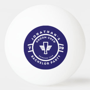 Pelota De Ping Pong Marcado en caliente de la despedida de soltero de