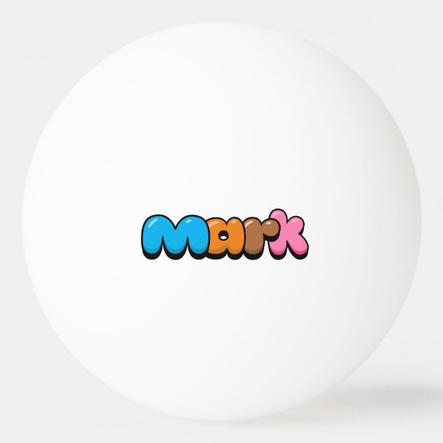 Pelota De Ping Pong Marcar (Anverso)