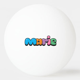 Pelota De Ping Pong Marie