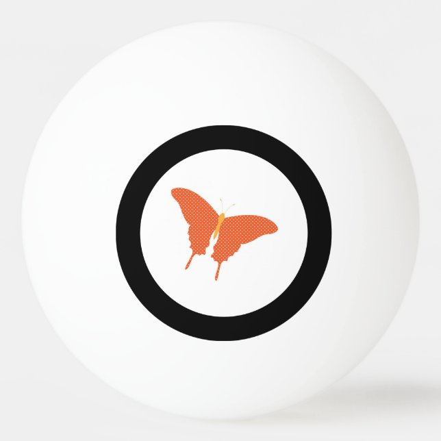 Pelota de Ping Pong MARIPOSA (Anverso)