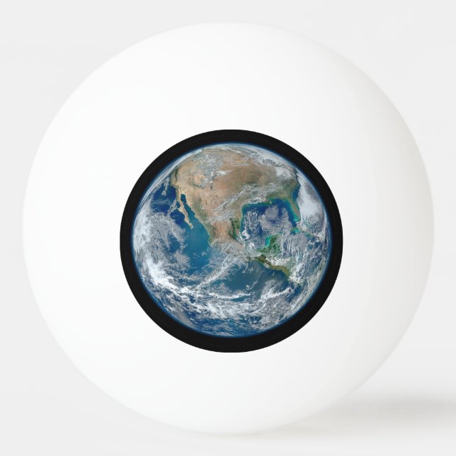 Pelota De Ping Pong Mármol azul 2015 - tierra, espacio, planetas (Reverso)