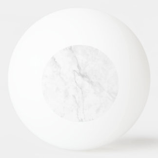 Pelota De Ping Pong Mármol Blanco