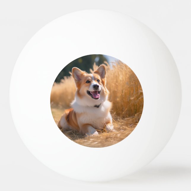 Pelota De Ping Pong Mascota personalizado Foto (Anverso)