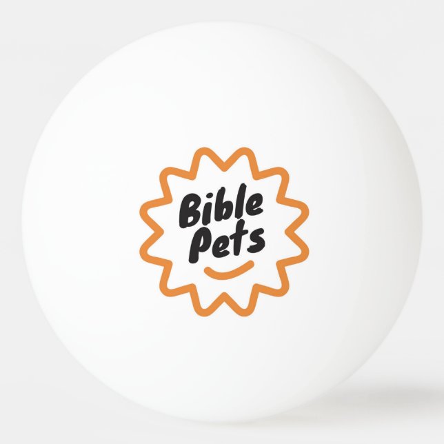 Pelota De Ping Pong Mascotas de la Biblia Baño Deportes Balls Agua (Anverso)