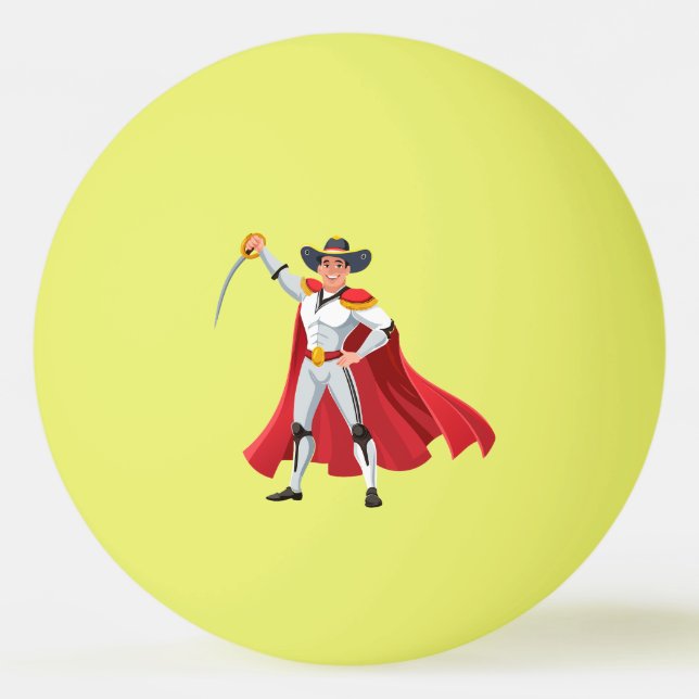 Pelota De Ping Pong Matador (Anverso)