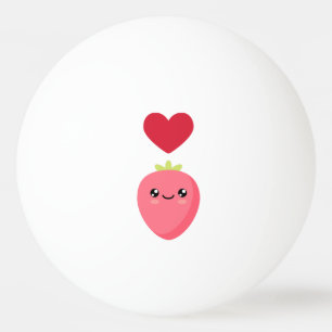 Pelota De Ping Pong Me encantan las fresas
