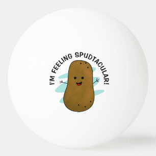 Pelota De Ping Pong Me siento Spudtacular Patata 
