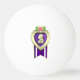 Pelota De Ping Pong Medalla personalizable Purple Heart