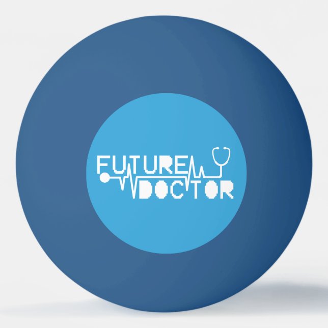 Pelota De Ping Pong Medecine del futuro médica Stethoscope Mug (Anverso)