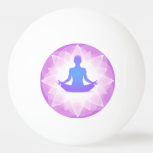 Pelota De Ping Pong Meditación de la yoga