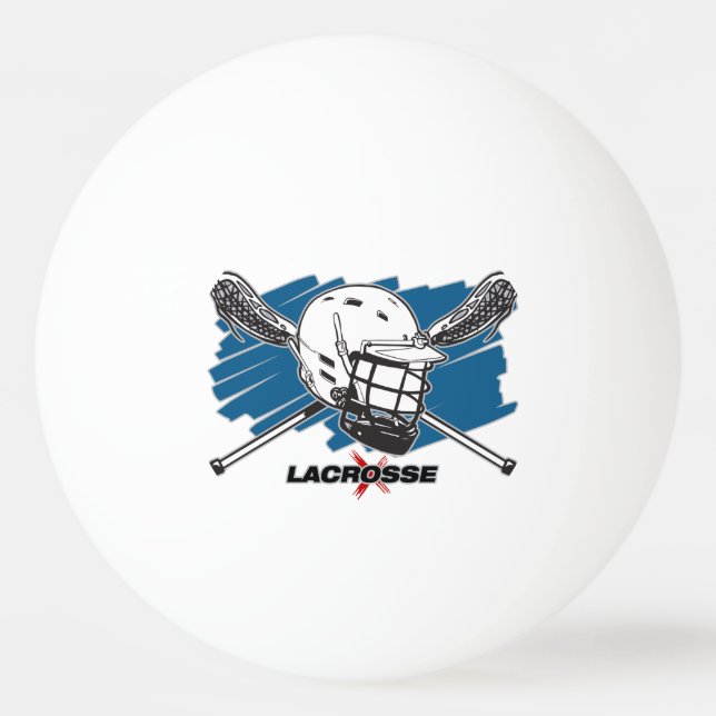 Pelota De Ping Pong Mejor Lacrosse (Anverso)