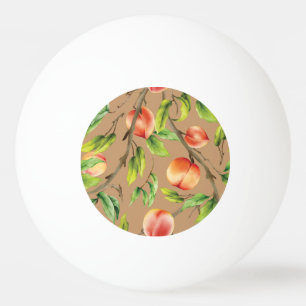 Pelota De Ping Pong Melocotones en el árbol