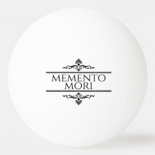 Pelota De Ping Pong Memento Mori