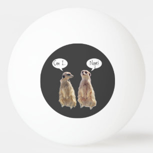 Pelota De Ping Pong Mercadillos graciosos y bonitos en la conversación